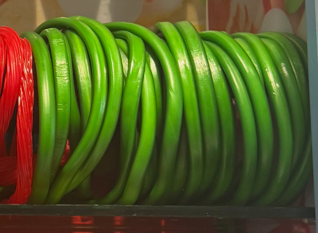 Clear Apple Licorice Rope