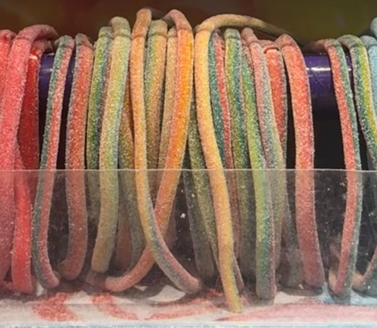 Clear Sour Sunshine Licorice Rope