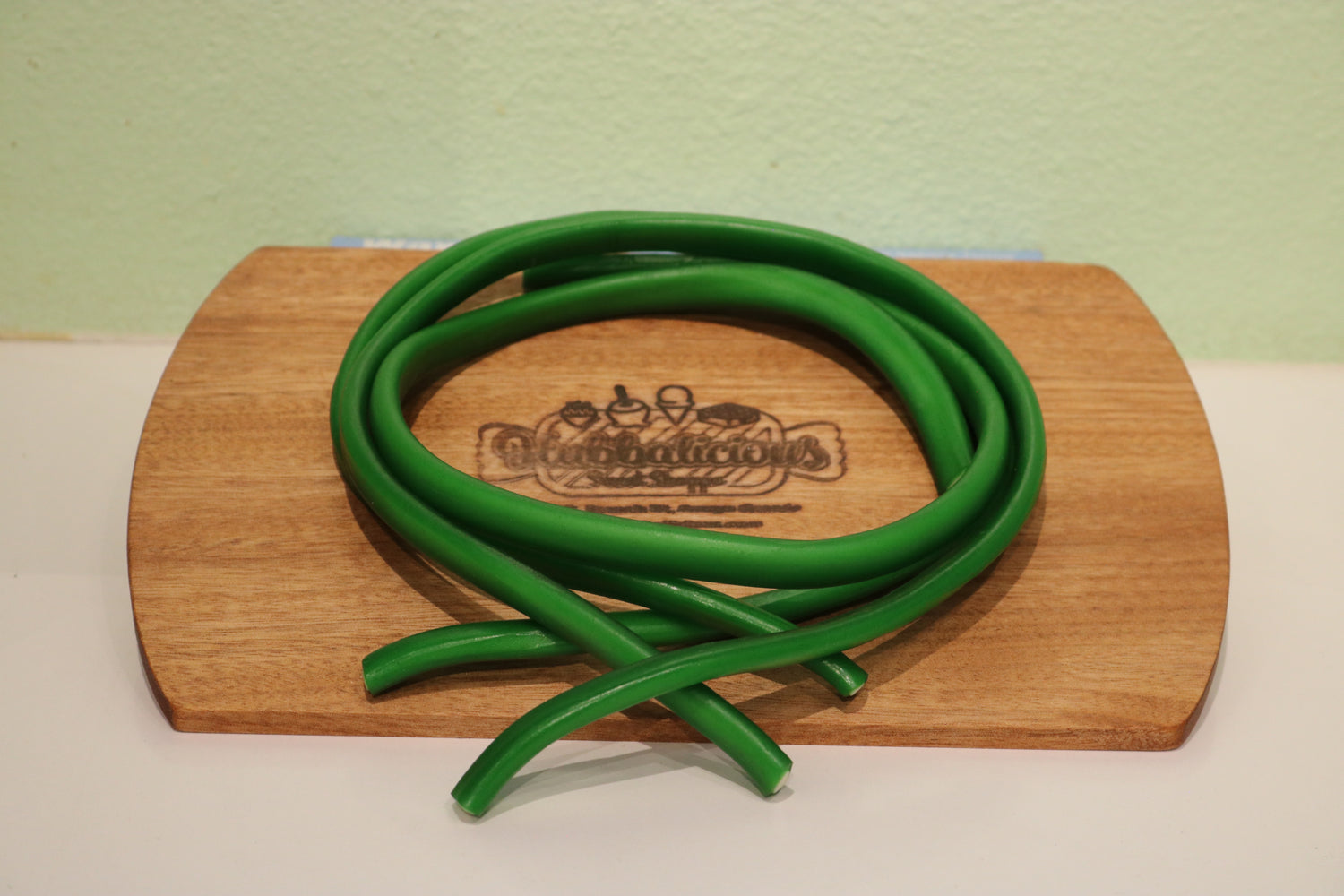 Clear Apple Licorice Rope