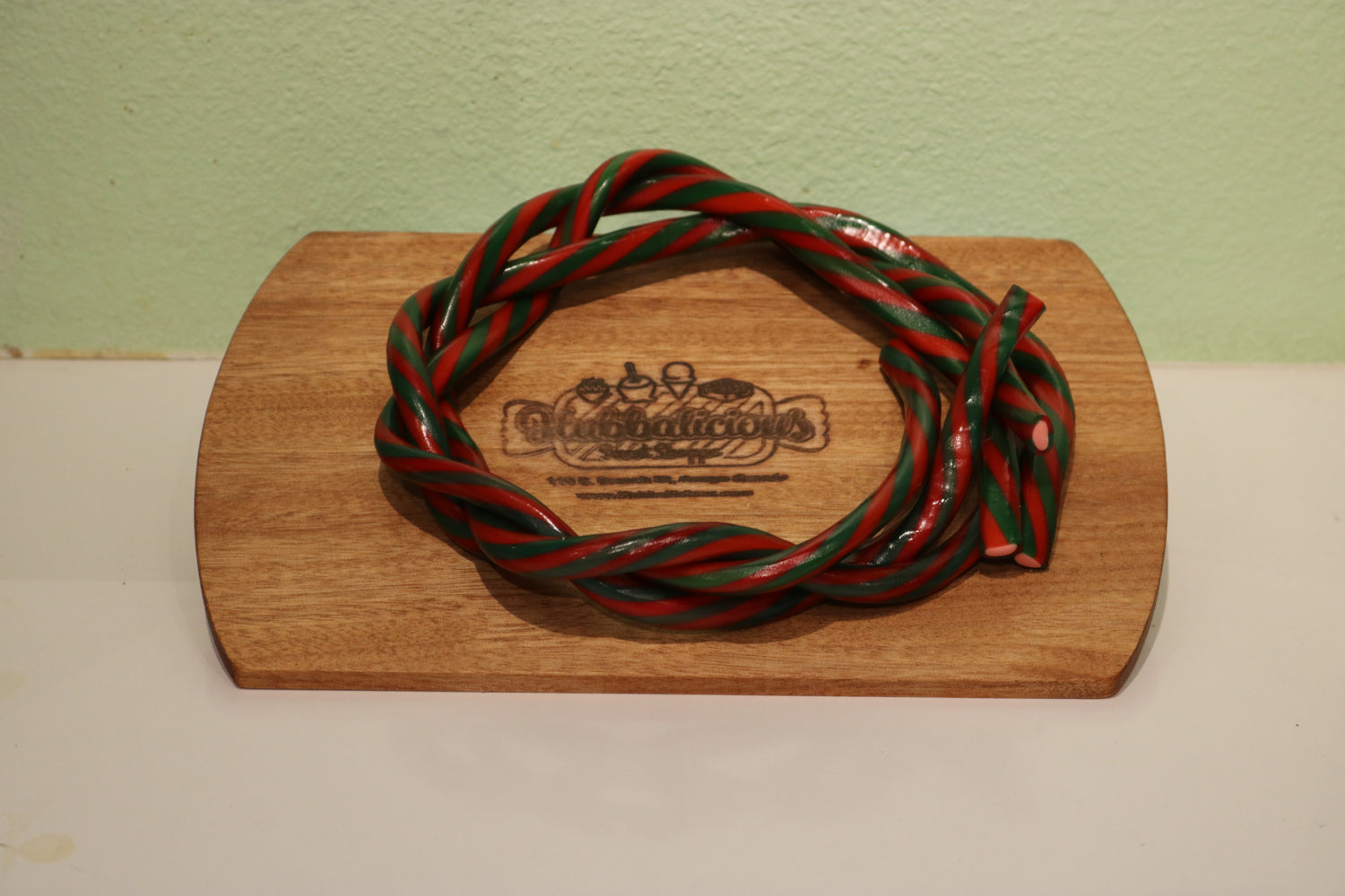 Clear Watermelon Licorice Rope