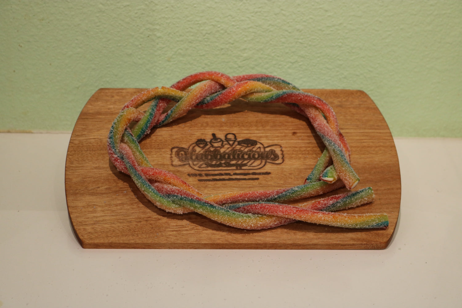 Clear Sour Sunshine Licorice Rope