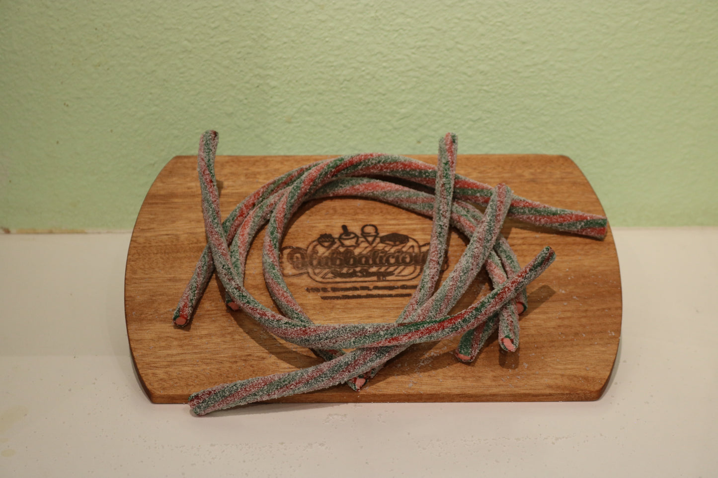 Clear Sour Watermelon Licorice Rope