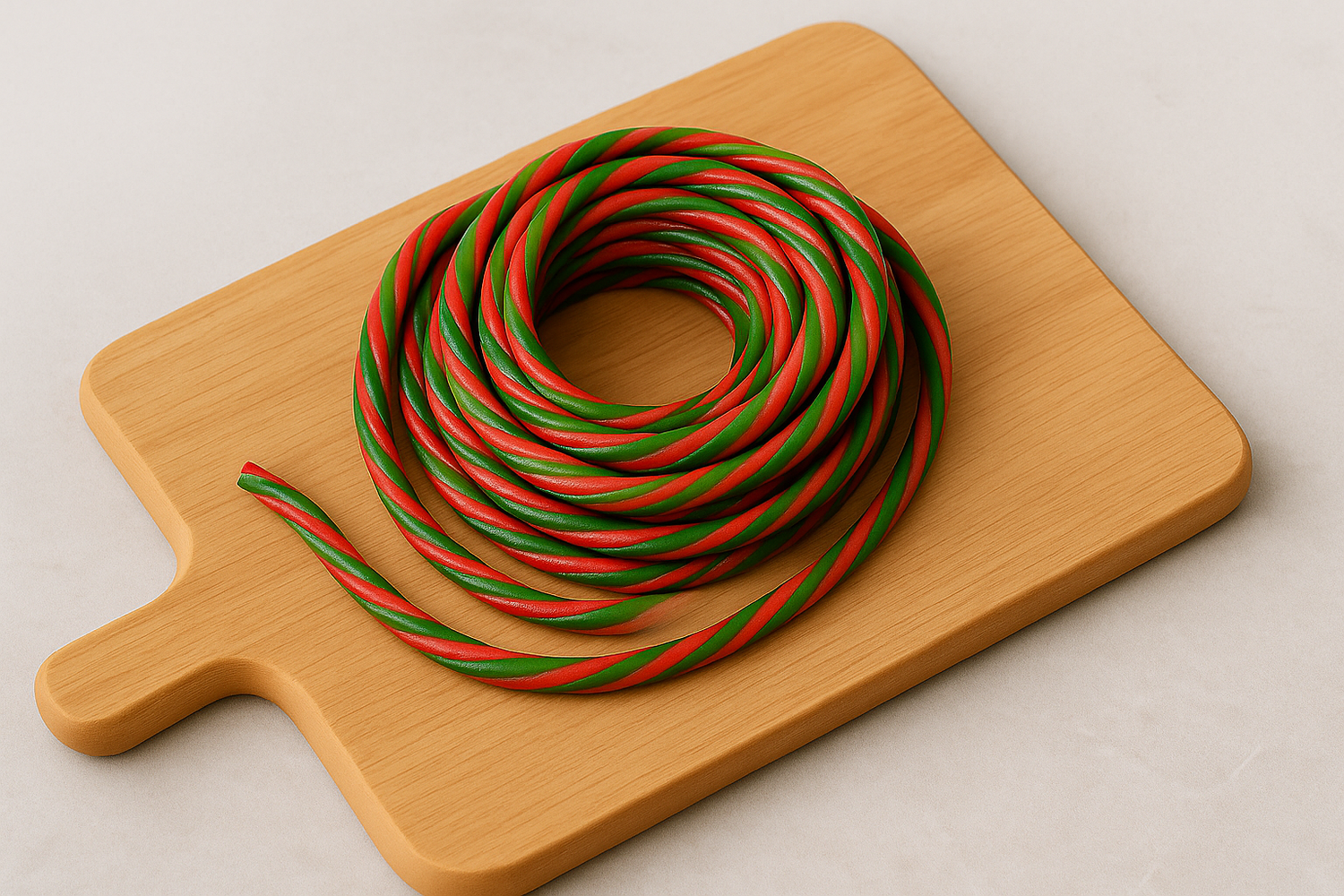 Clear Watermelon Licorice Rope