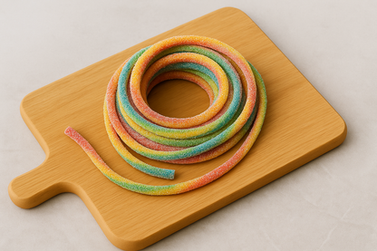 Clear Sour Sunshine Licorice Rope