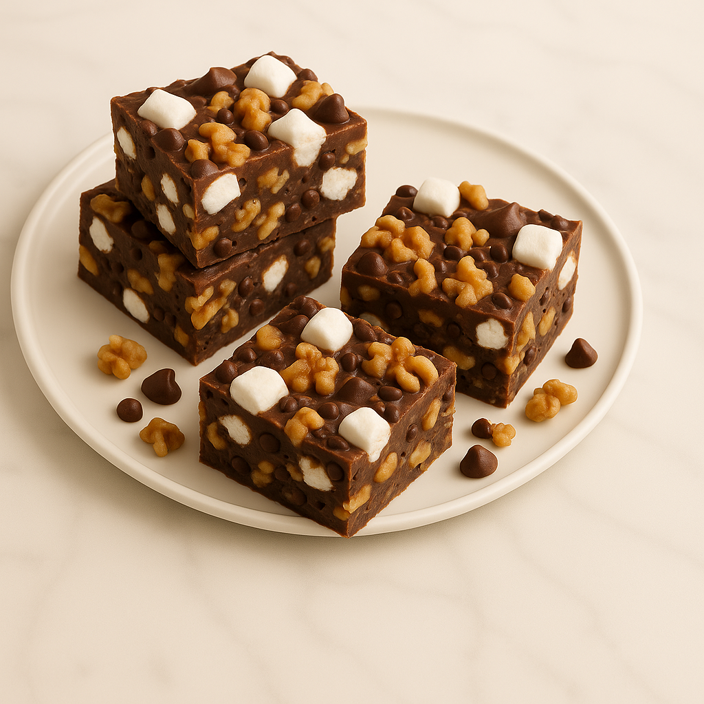 Rocky Road Fudge