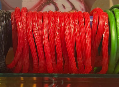 Clear Red Licorice Rope