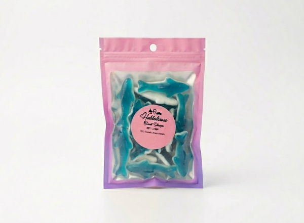 Hubbalicious Blue Gummy Sharks