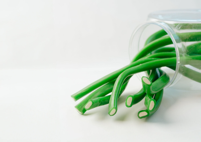 Clear Apple Licorice Rope