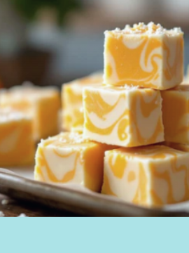 Swirl patterned dessert bars stacked on a plate with a blurred background